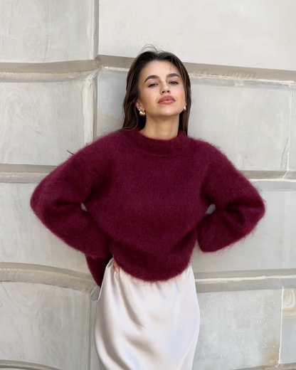 Sophia | Mohair Crewneck