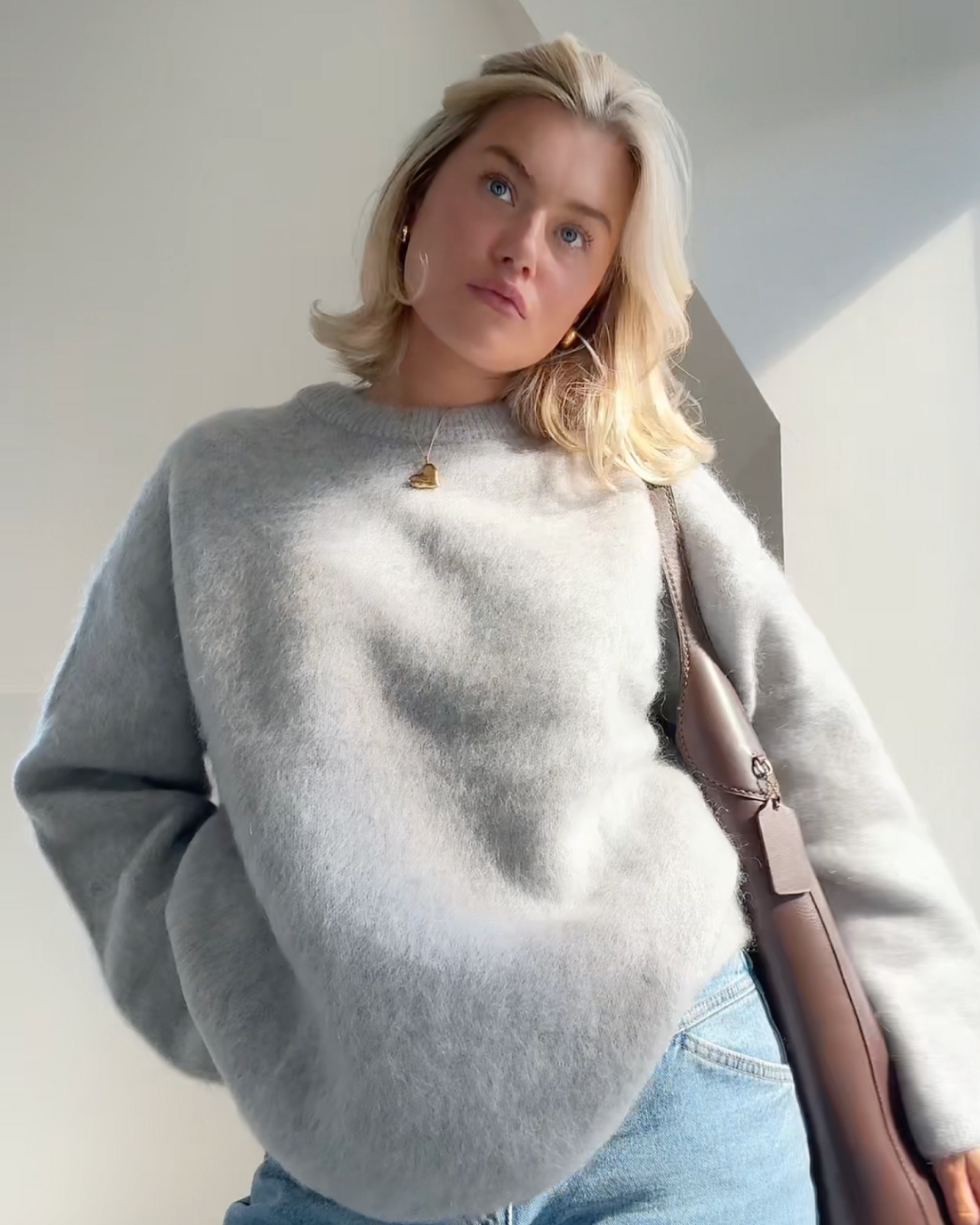 Sophia | Mohair Crewneck