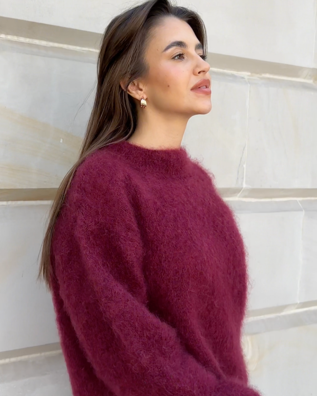 Sophia | Mohair Crewneck